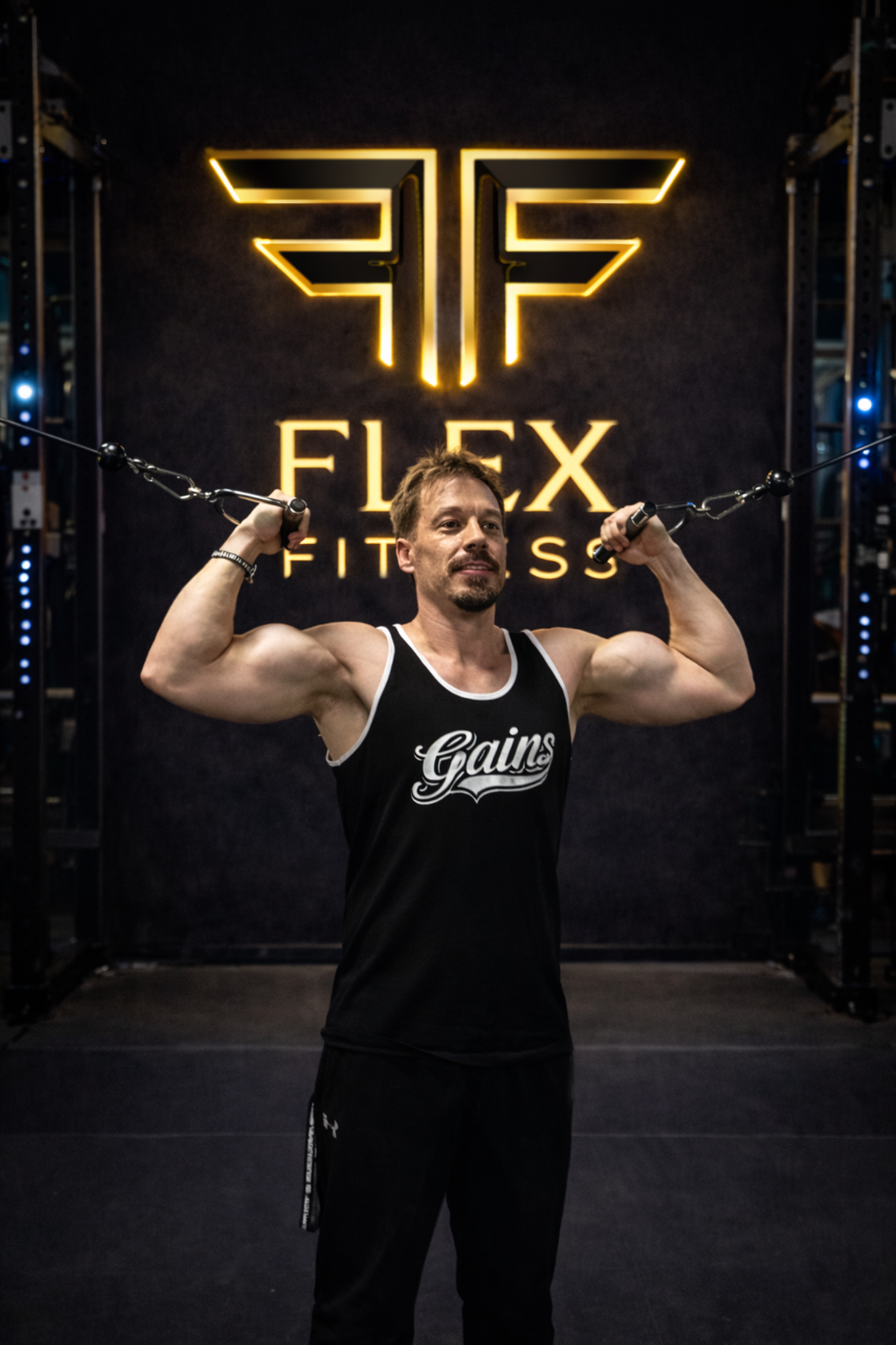 Coach Trevor Moore training